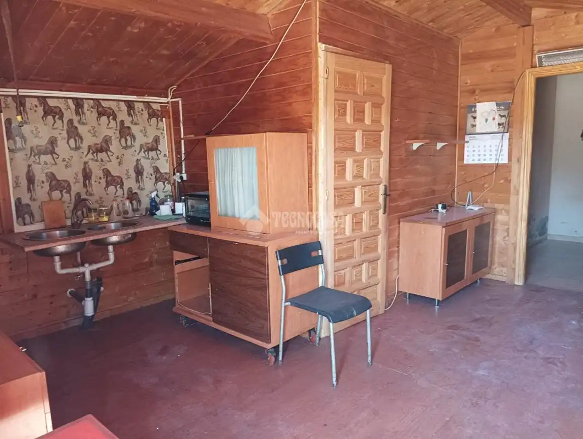 Cocina de Finca rústica en venta en Arahal con Aire acondicionado, Parquet y Piscina