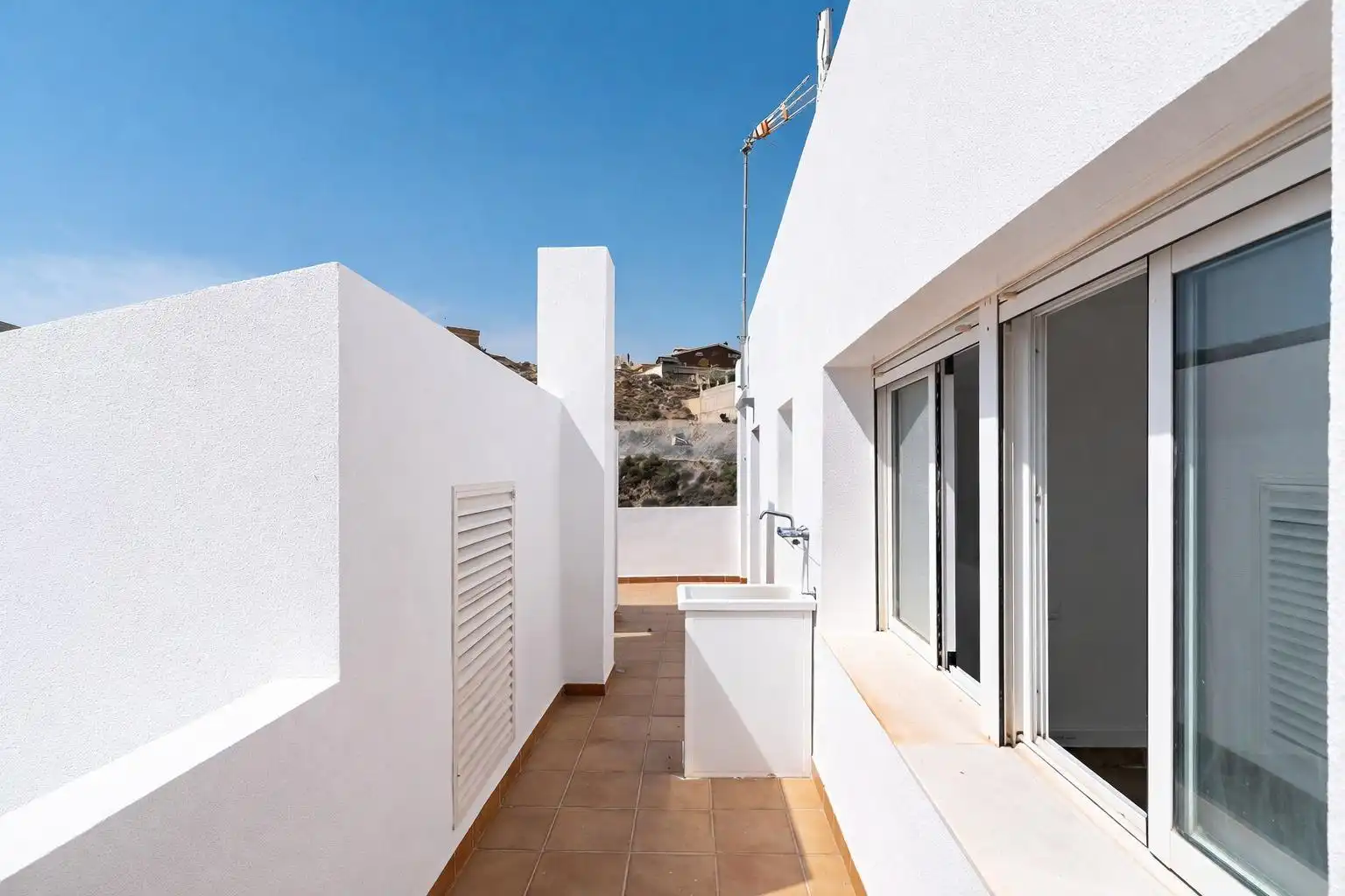 Terraza de Casa o chalet en venta en Vícar con Terraza y Piscina comunitaria
