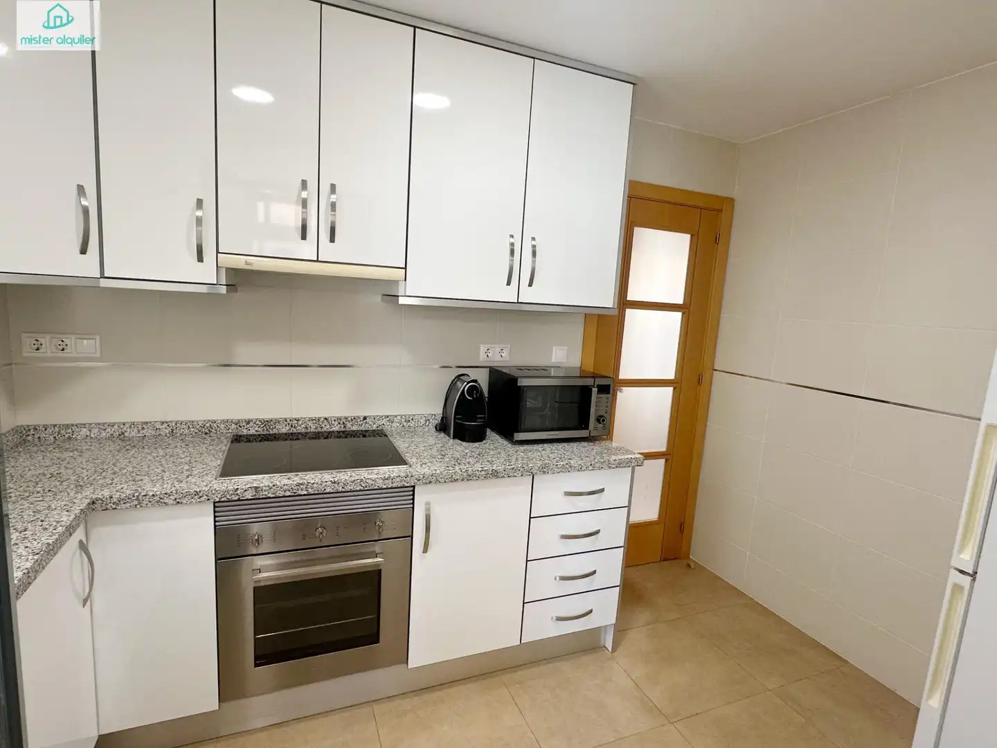 Kitchen of Apartments for rent in El Campello  with Air Conditioner, Heating and Private garden