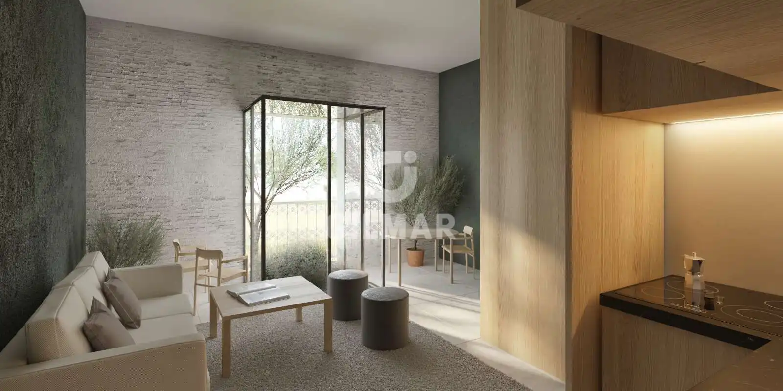 Sala de estar de Dúplex en venta en Sevilla con Calefacción, Piscina y Balcón