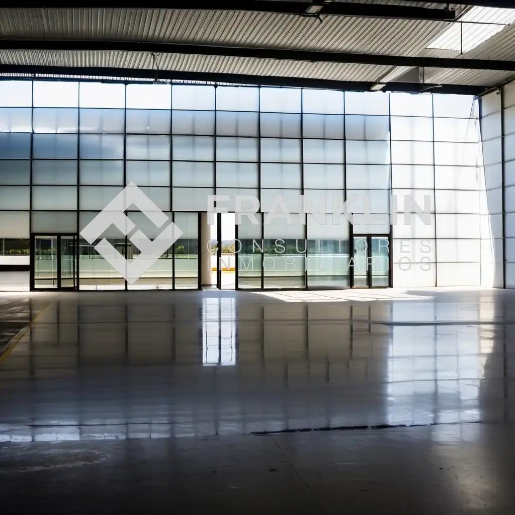 Außenansicht von Fabrikhallen zur Miete in Sitges