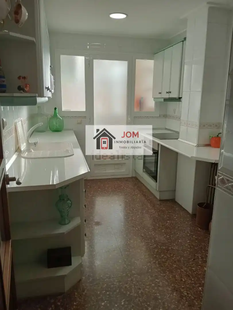 Kitchen of Flat for sale in Albacete  with Air Conditioner, Heating and Furnished