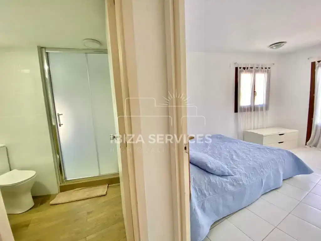 Bedroom of Flat for sale in Eivissa  with Air Conditioner
