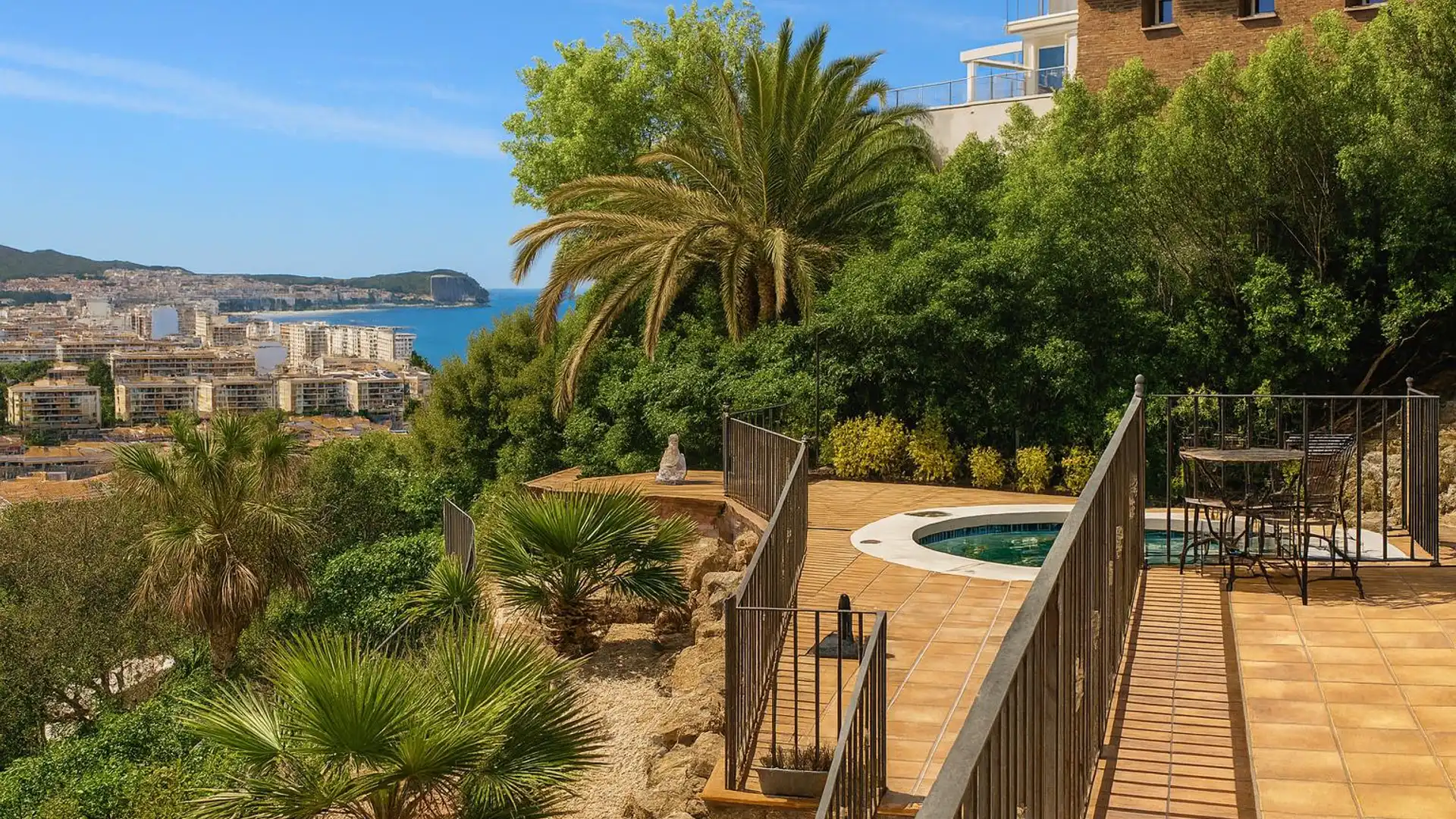 Vista exterior de Casa o chalet en venta en Calonge i Sant Antoni con Aire acondicionado, Calefacción y Jardín privado