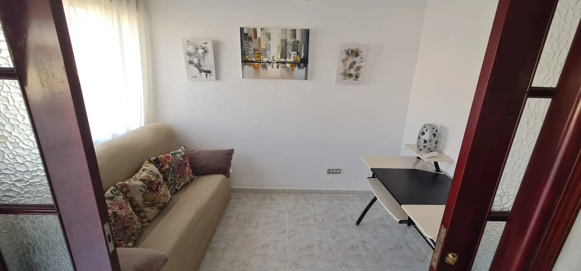 Sala de estar de Apartamento de alquiler en Arona con Amueblado y Piscina comunitaria