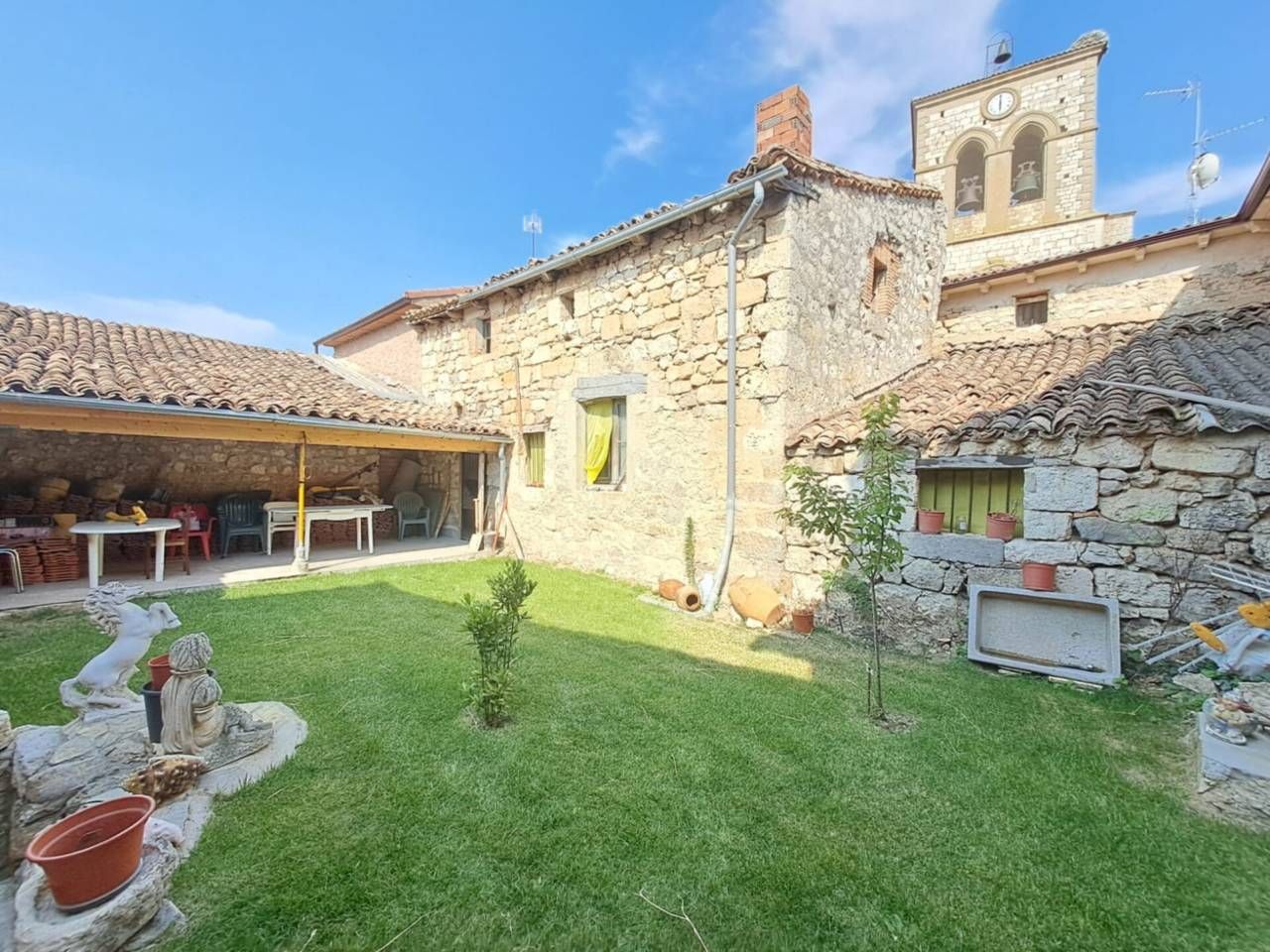 Garden of Single-family semi-detached for sale in Buniel  with Heating, Private garden and Parquet flooring
