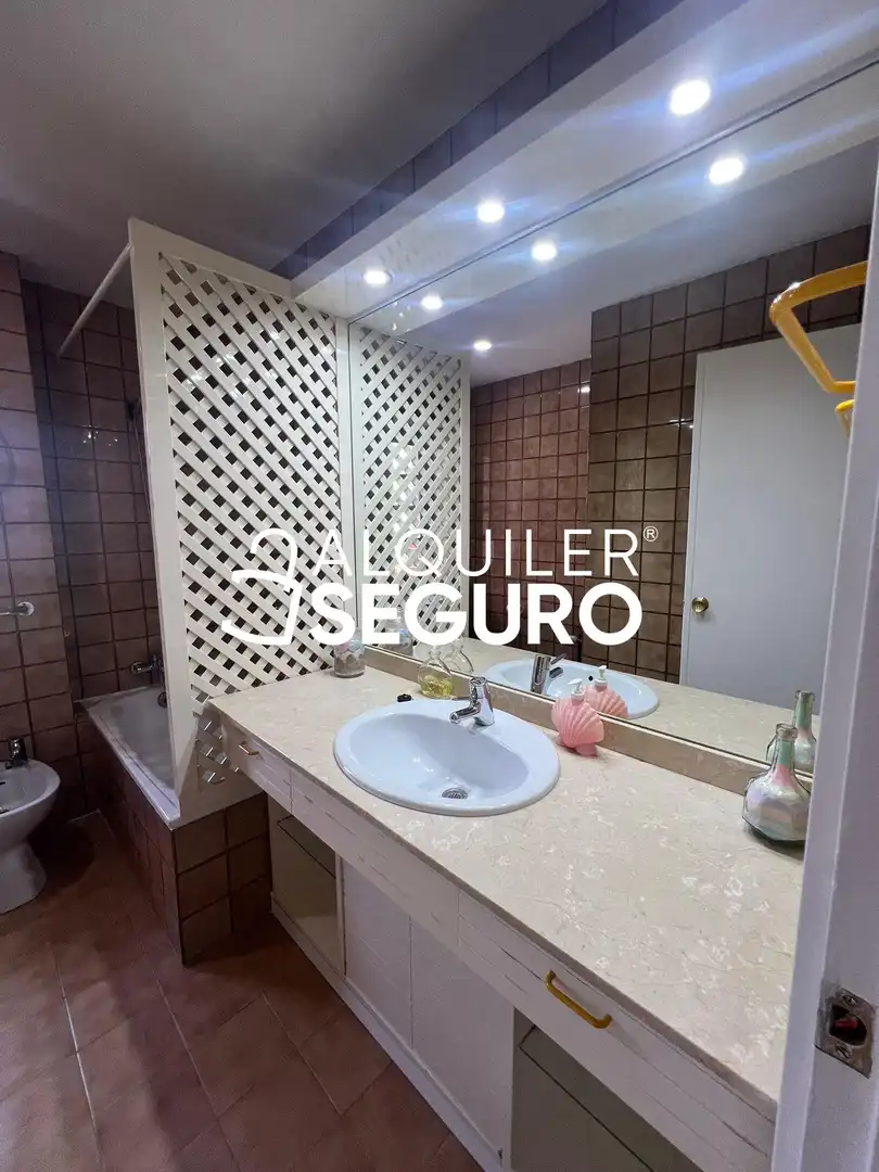 Bathroom of Flat for rent in Madrid  with Heating and Terrace
