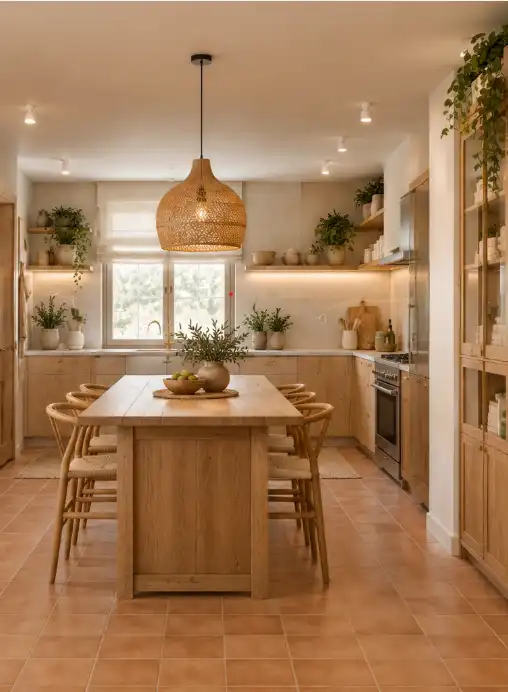 Cocina de Casa adosada en venta en Sant Andreu