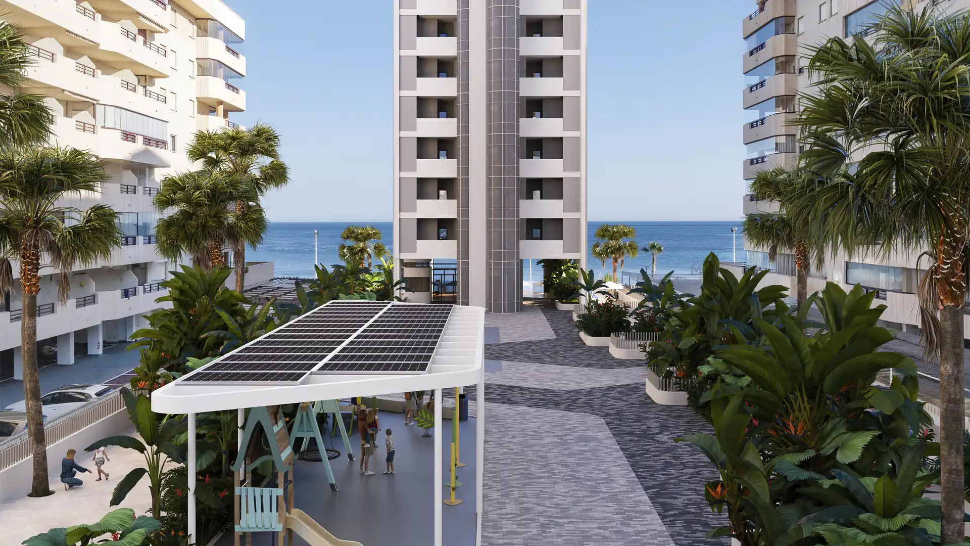 Terrassa de Apartament en venda en Calpe / Calp