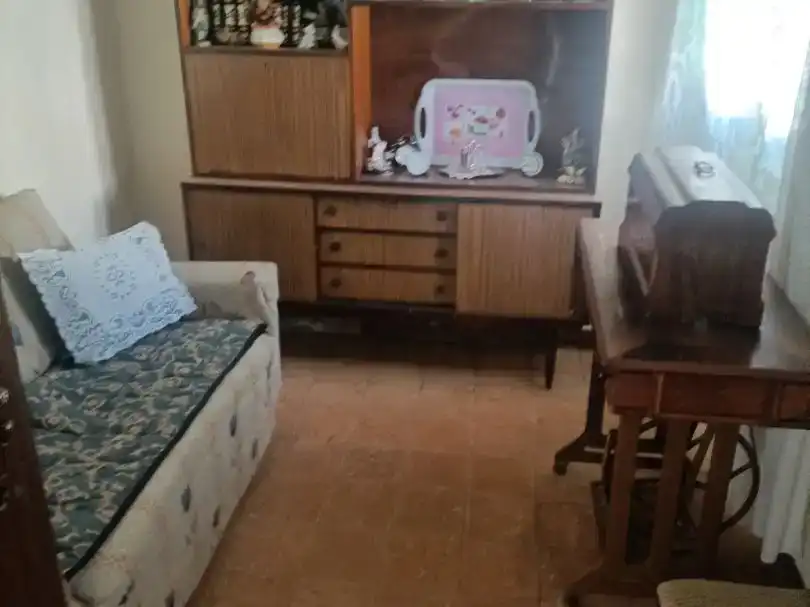 Sala d'estar de Casa adosada en venda en Villanueva de Huerva, Zaragoza