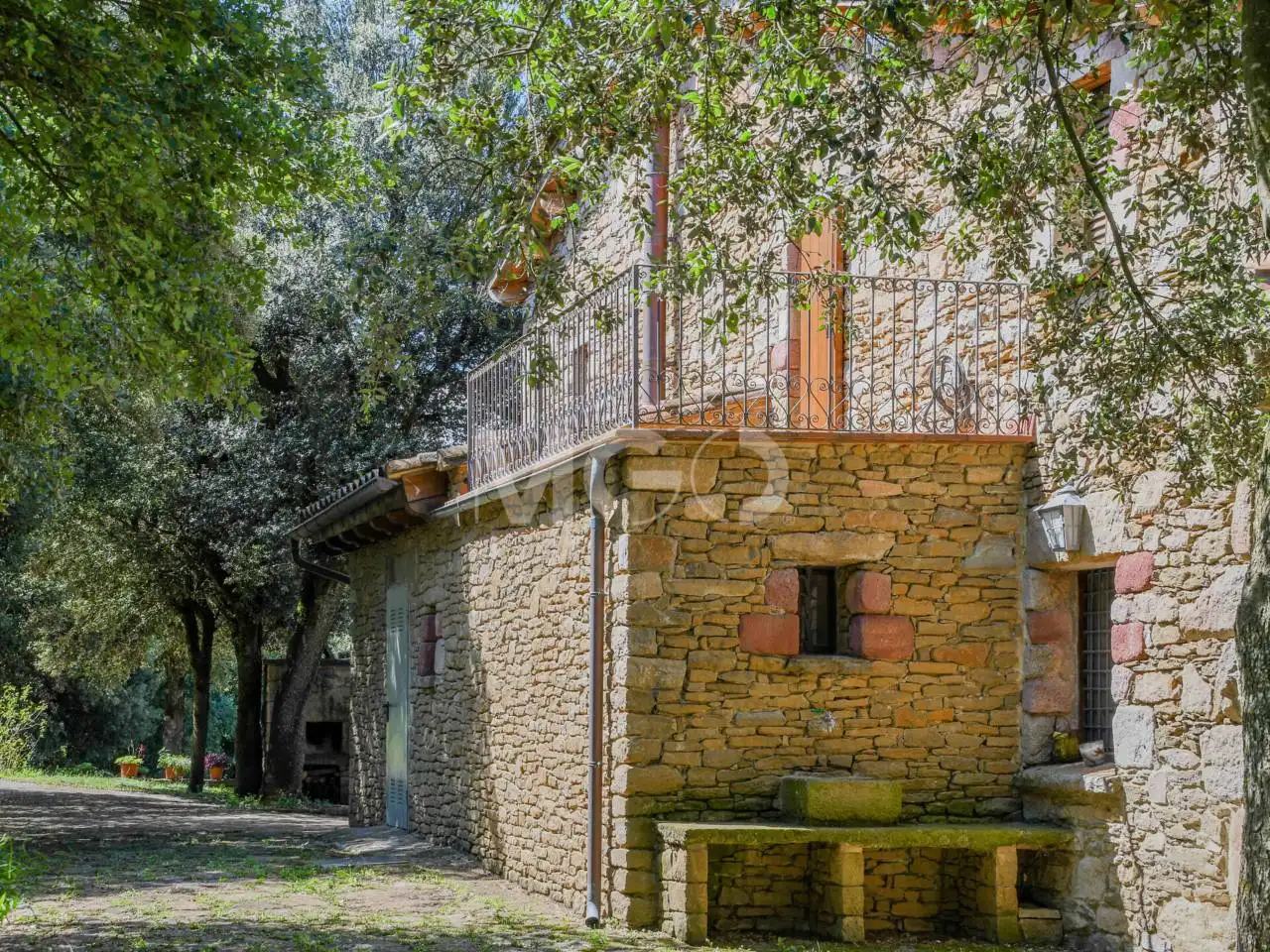 Außenansicht von Country house zum Verkauf in Sant Julià de Vilatorta mit Heizung, Privatgarten und Terrasse