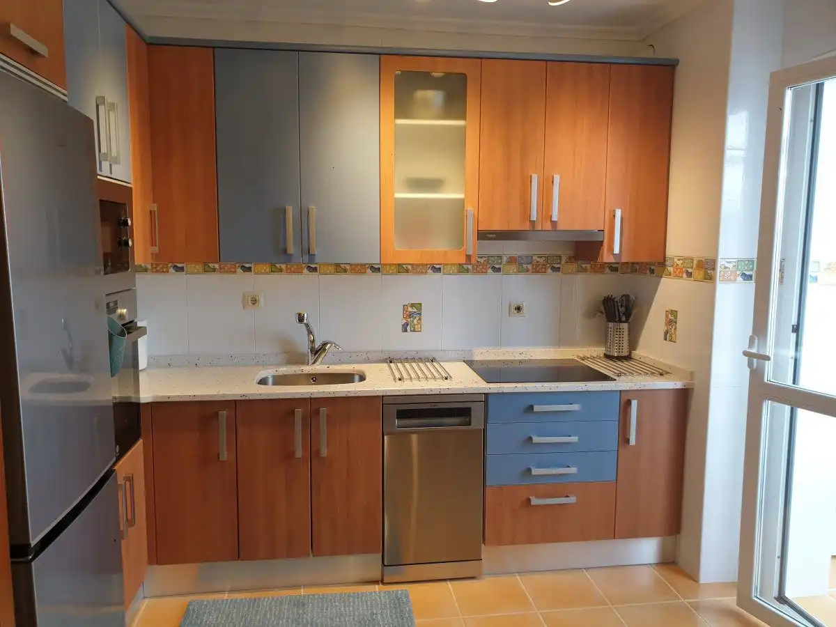 Cocina de Piso de alquiler en Miranda de Ebro con Calefacción y Terraza