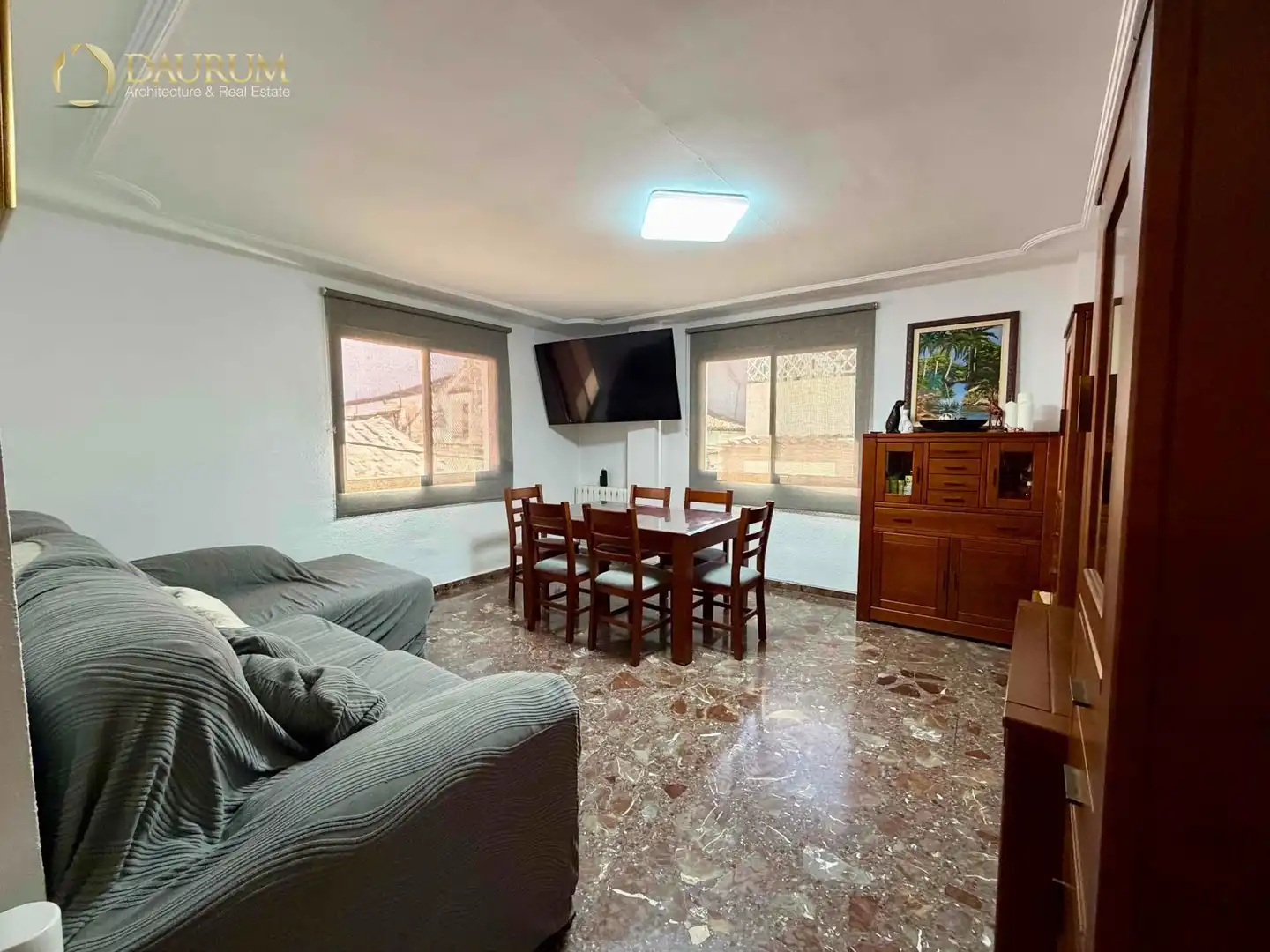 Sala de estar de Casa adosada en venta en Cullera con Aire acondicionado, Terraza y Trastero