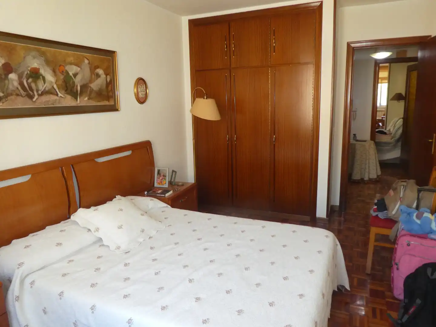 Schlafzimmer von Wohnung zum Verkauf in Burgos mit Heizung und Möbliert