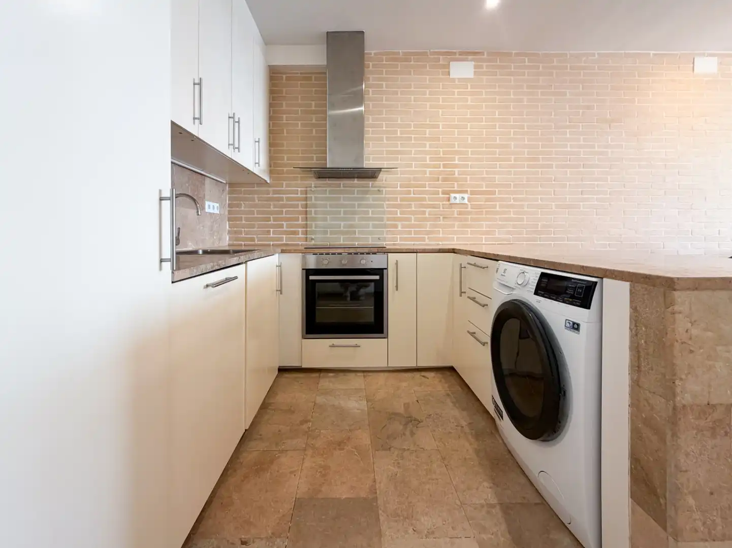Kitchen of Apartments for rent in El Campello  with Air Conditioner, Private garden and Terrace