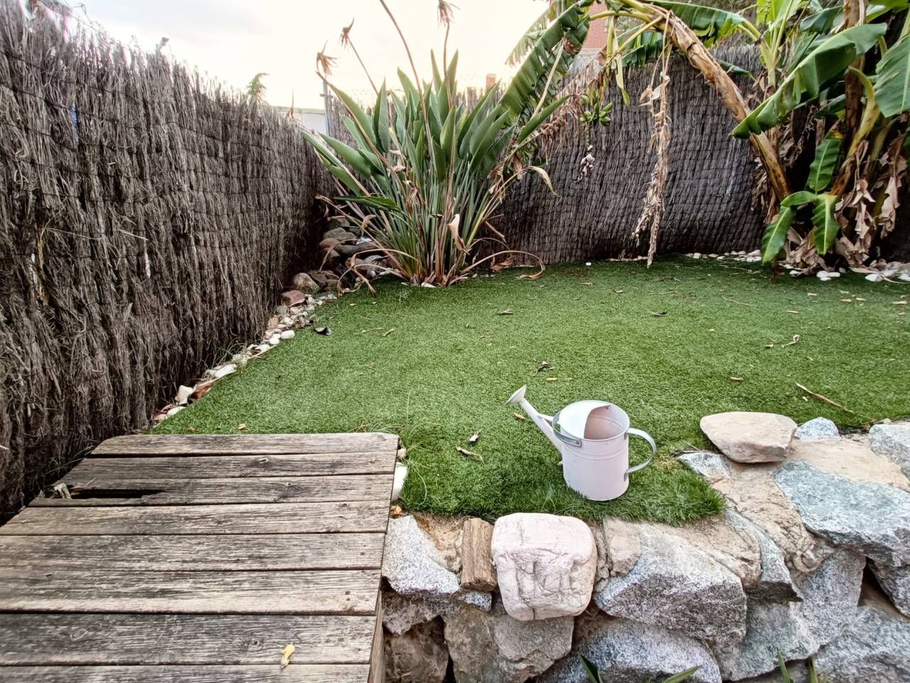 Garden of Flat for sale in Santa Coloma de Gramenet  with Heating, Private garden and Terrace