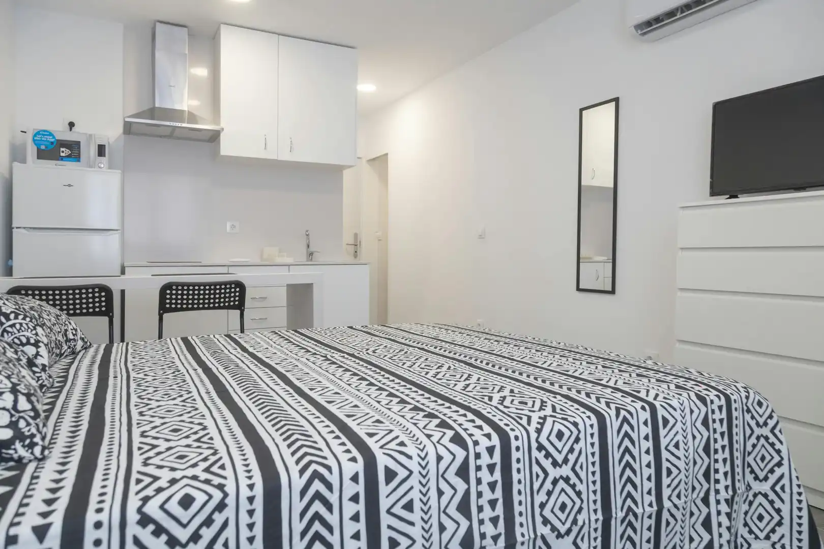 Habitación de Piso de alquiler en Madrid con Aire acondicionado, Calefacción y Amueblado