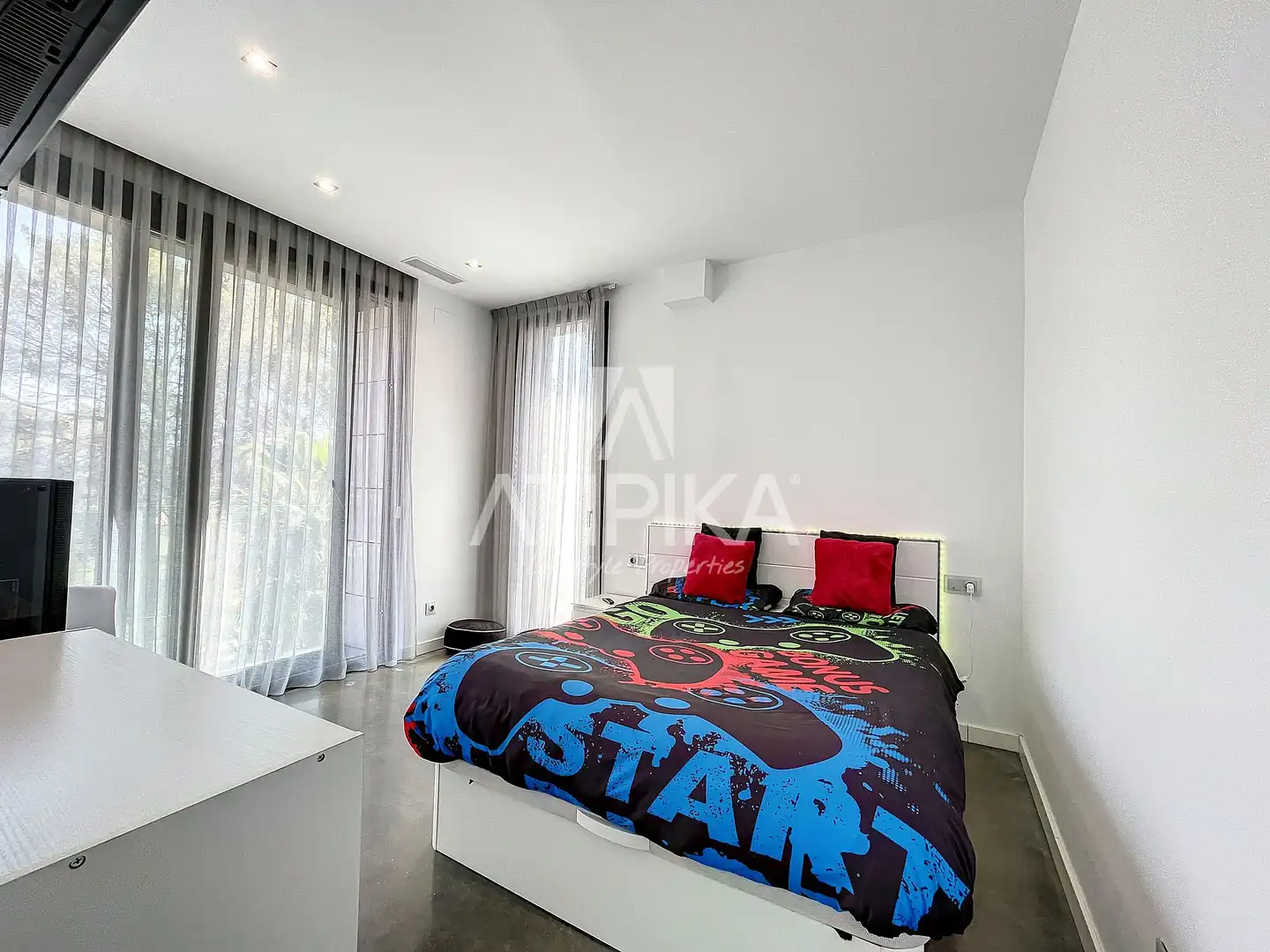 Bedroom of Houses for rent in Castelldefels  with Heating, Terrace and Swimming Pool