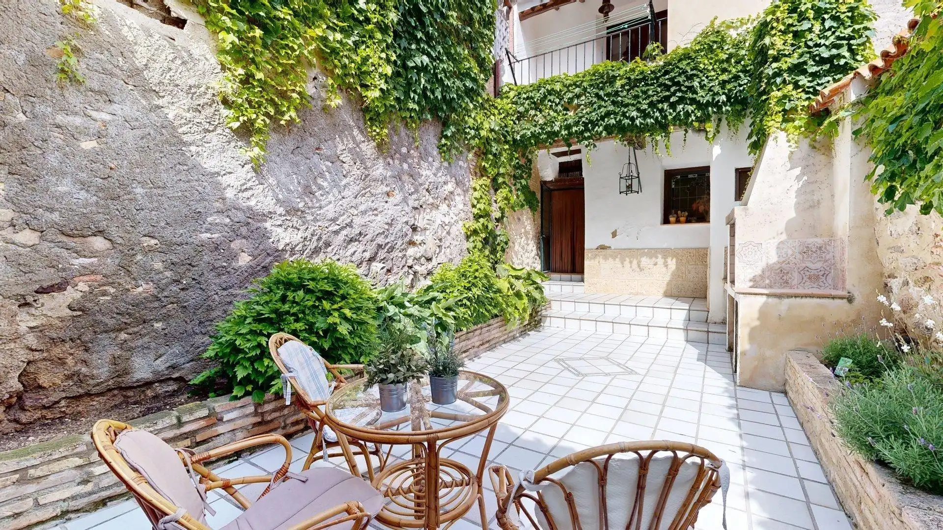 Terraza de Casa o chalet en venta en Magallón con Jardín privado, Terraza y Amueblado