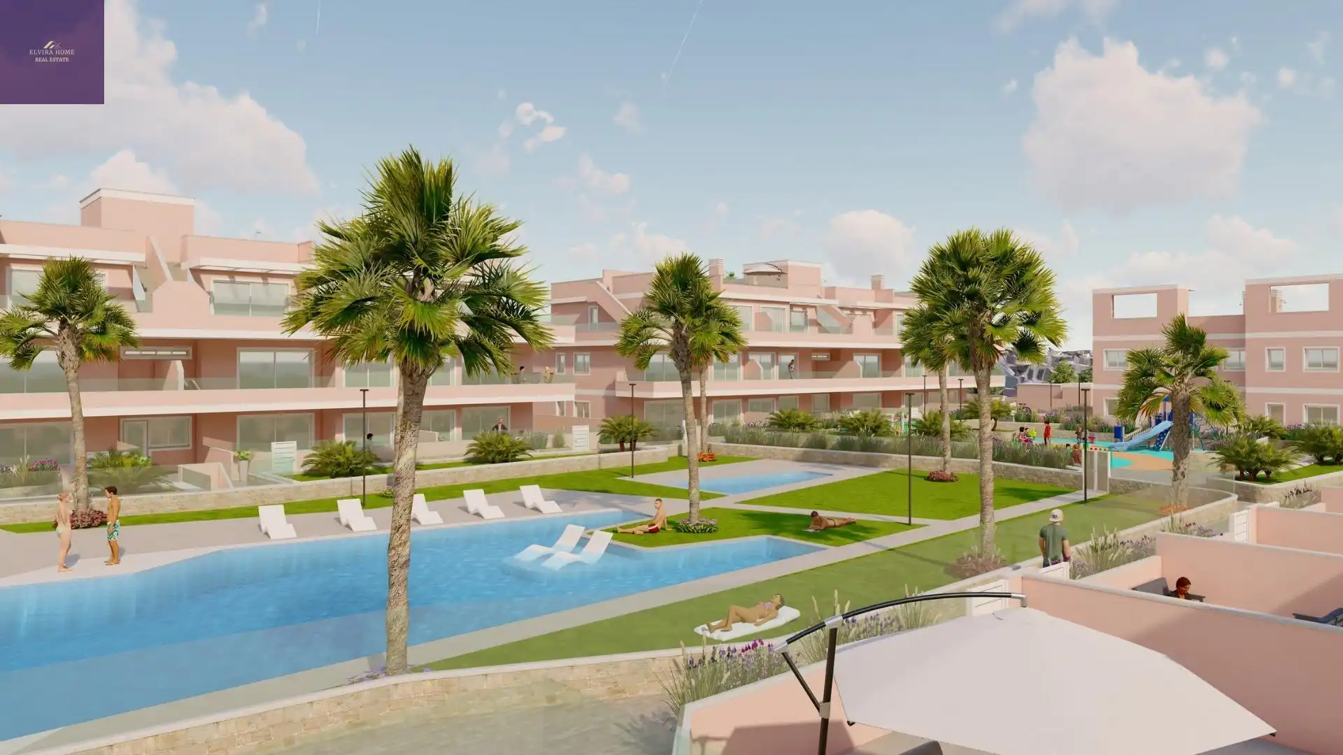 Reihenhaus mit Pool zum Verkauf in Pilar de la Horadada ciudad, imagen 20
