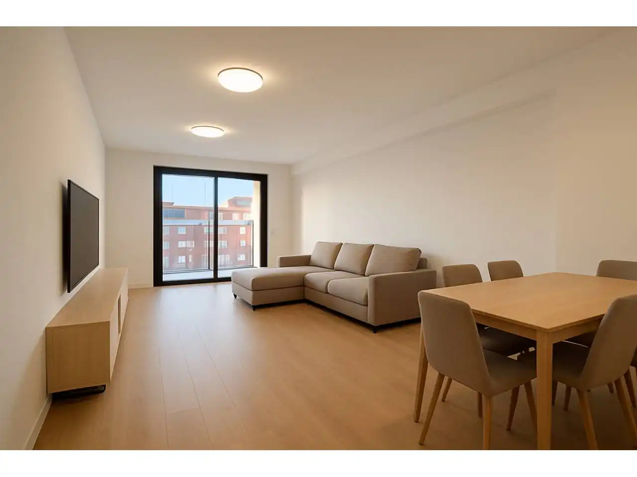 Sala de estar de Piso en venta en Granollers con Aire acondicionado, Calefacción y Parquet