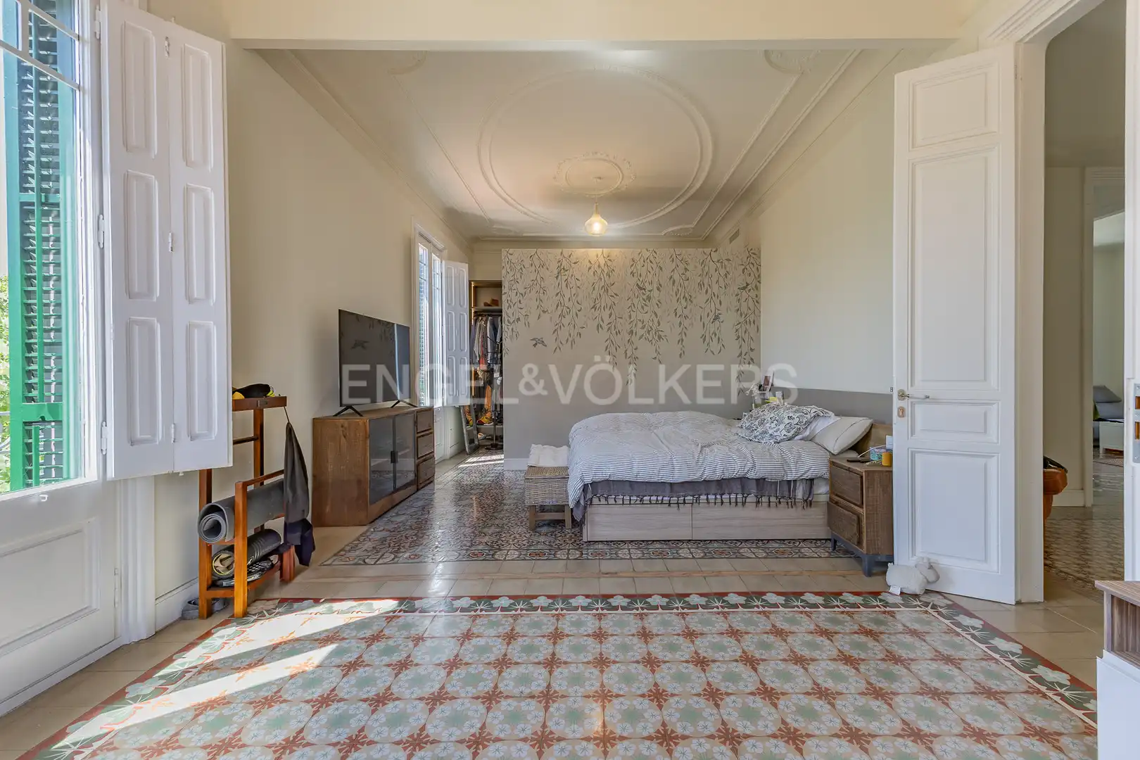 Bedroom of Houses for rent in Sant Cugat del Vallès  with Air Conditioner, Heating and Private garden