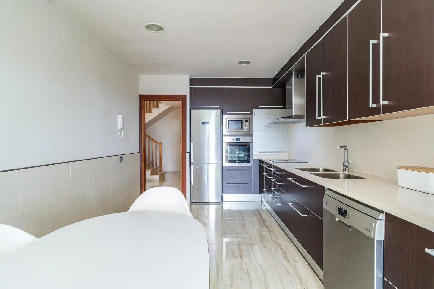 Cuina de Casa o xalet en venda en Teià amb Calefacció, Jardí privat i Terrassa