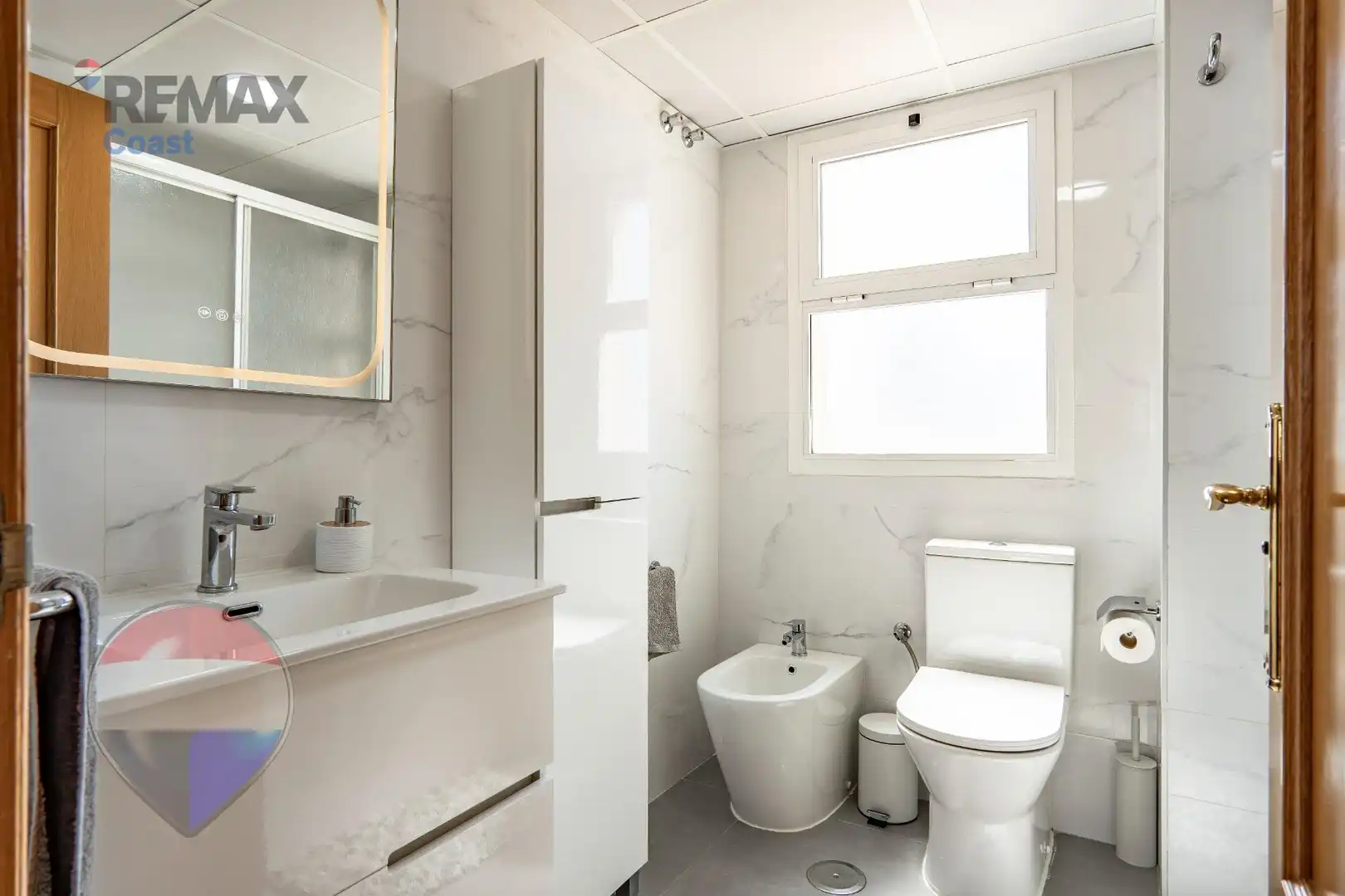Baño de Ático en venta en Málaga con Aire acondicionado y Terraza
