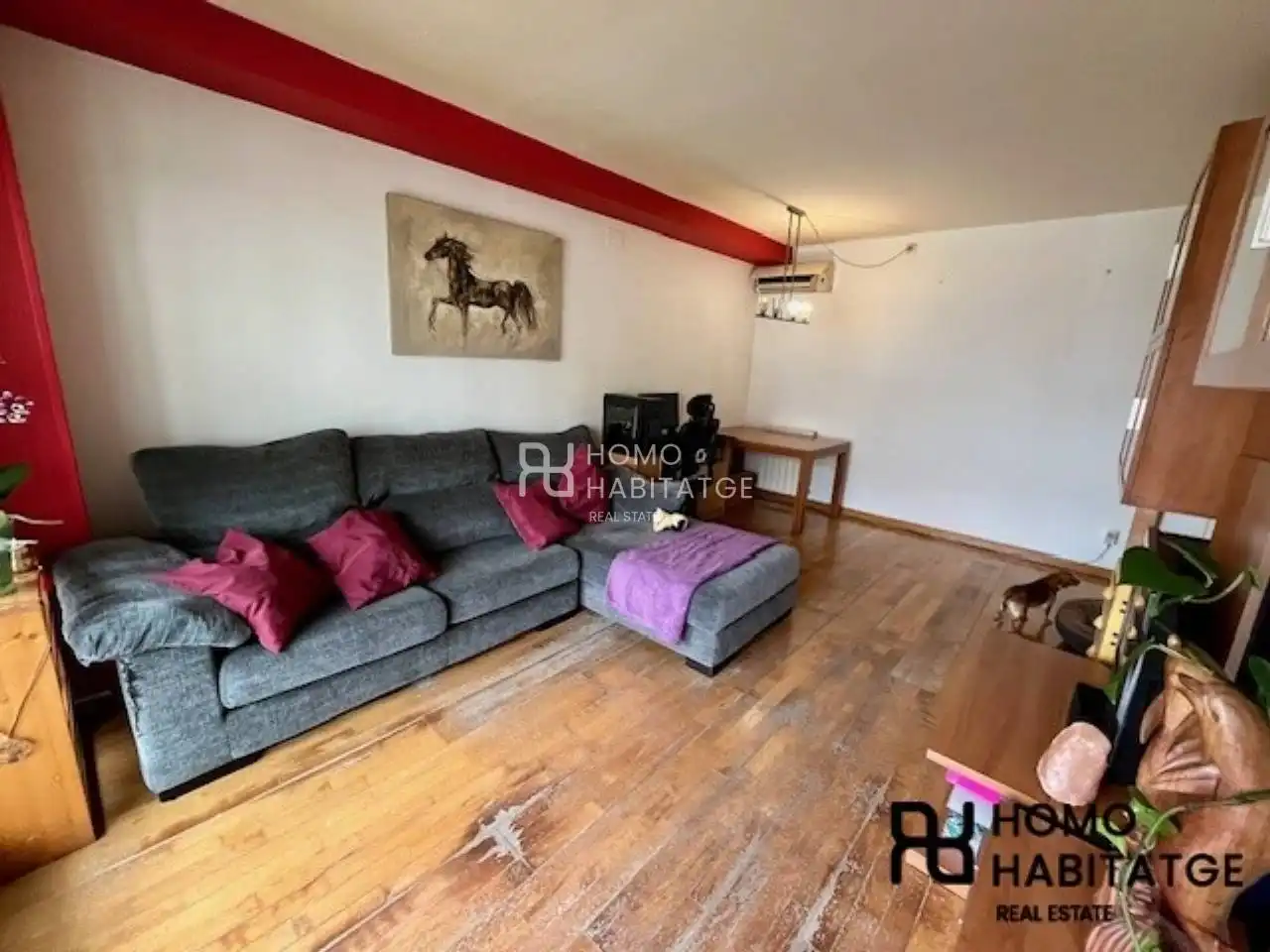 Sala de estar de Piso en venta en Barberà del Vallès con Calefacción, Parquet y Balcón