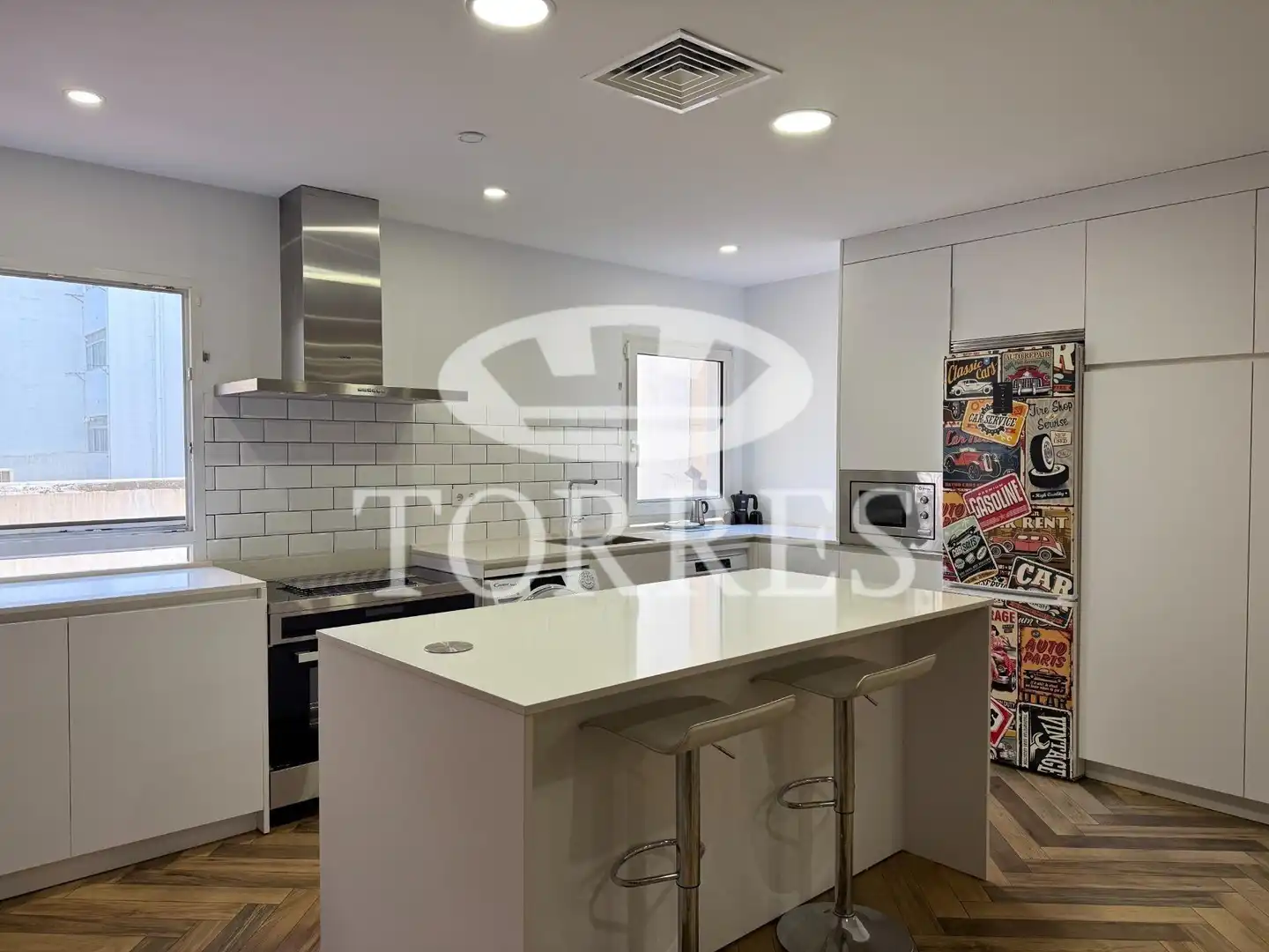 Cocina de Piso en venta en Málaga con Aire acondicionado y Amueblado