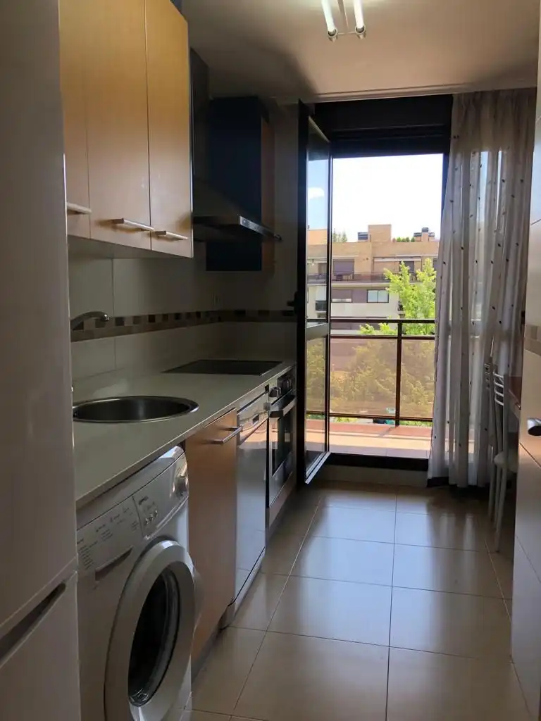Kitchen of Apartments for rent in  Logroño  with Air Conditioner, Heating and Terrace
