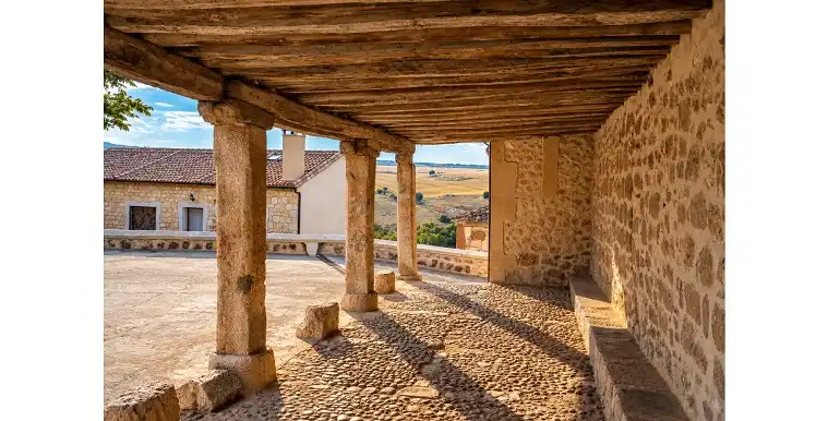 Exterior view of Residential for sale in Maderuelo, Segovia