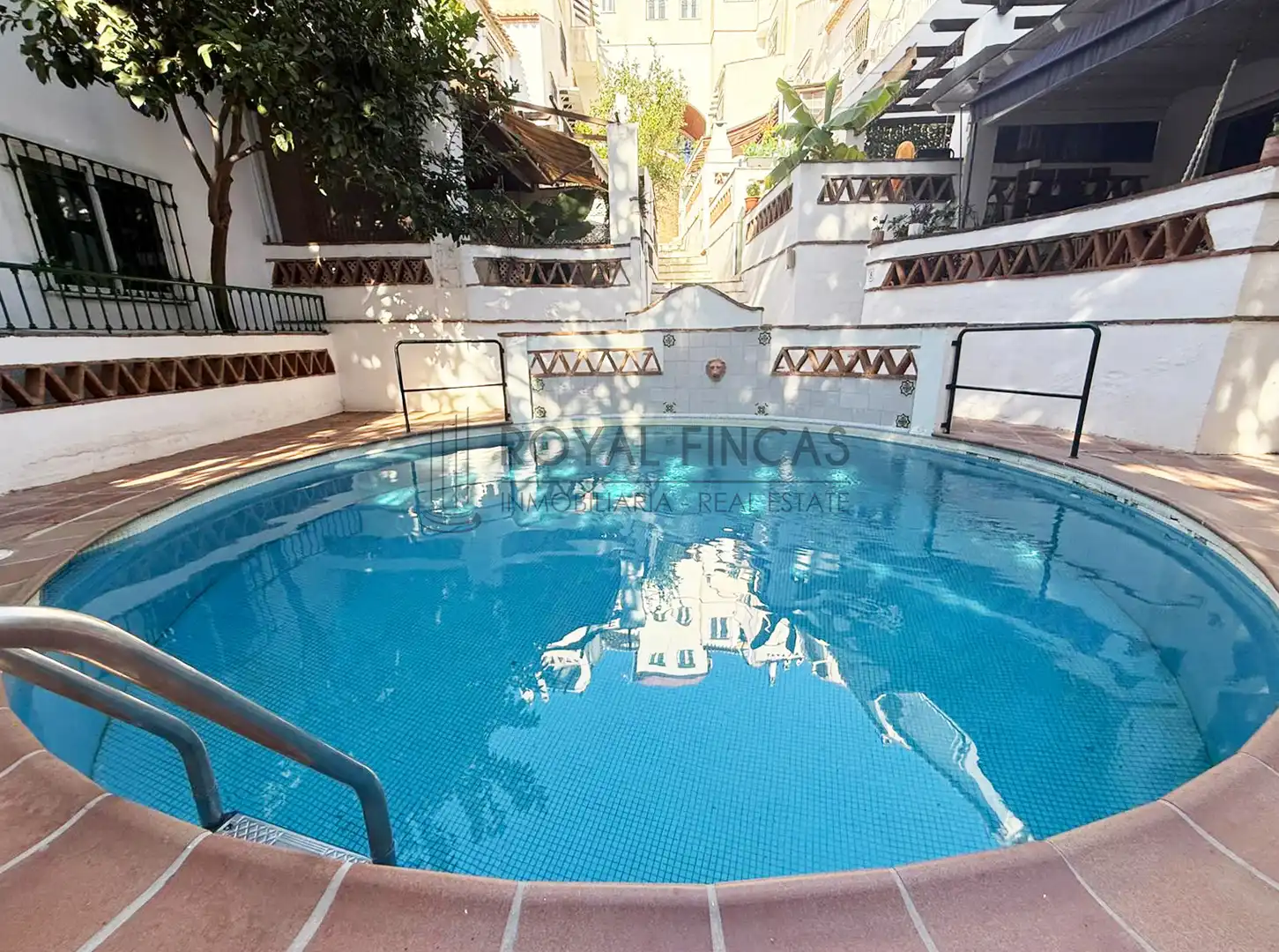 Piscina de Casa adosada en venta en Torremolinos con Aire acondicionado, Jardín privado y Terraza