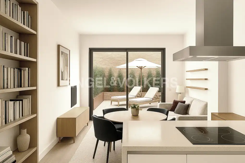 Sala de estar de Apartamento en venta en Valencia con Calefacción y Terraza