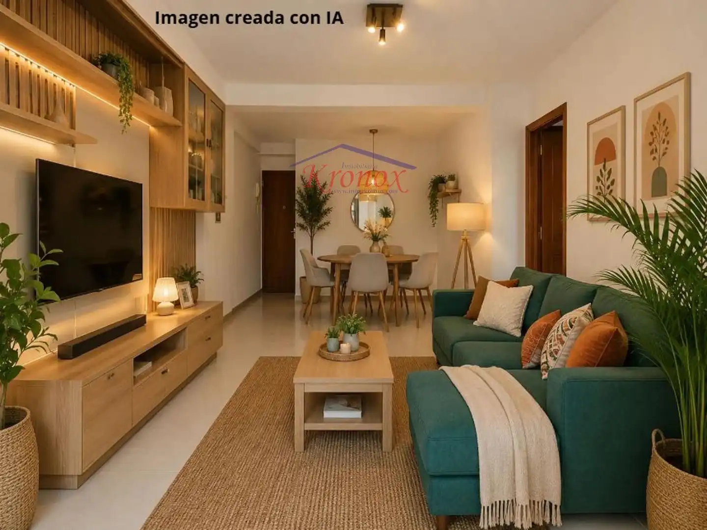 Sala d'estar de Pis en venda en Madrid amb Calefacció i Terrassa