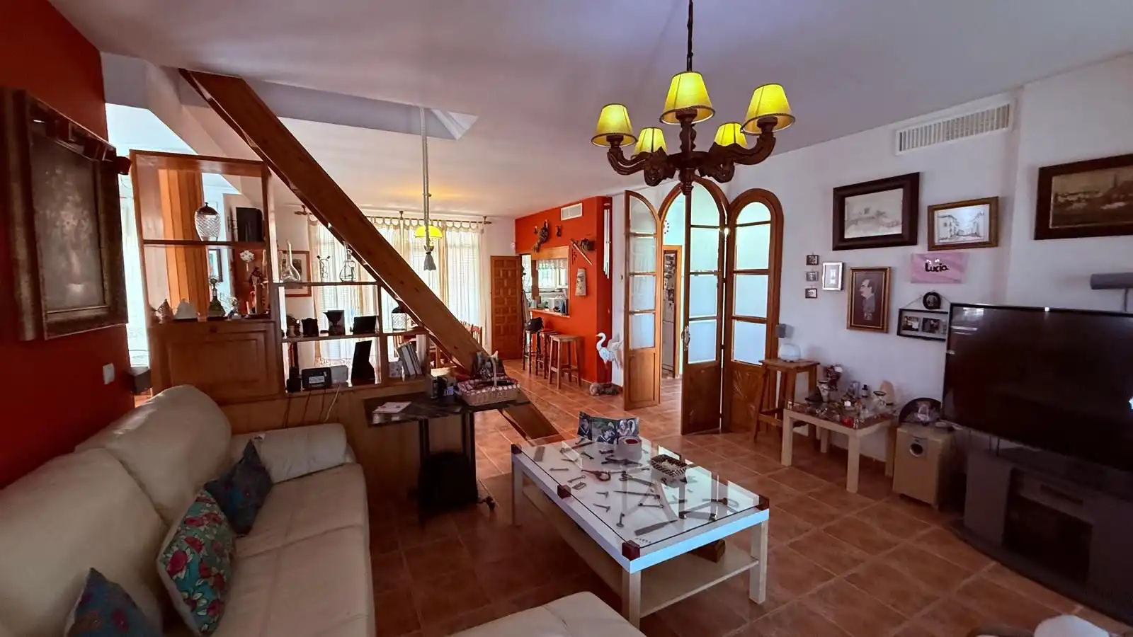 Sala de estar de Casa o chalet en venta en Montilla con Aire acondicionado, Jardín privado y Terraza
