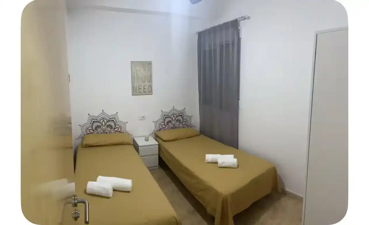 Schlafzimmer von Wohnungen zum Verkauf in Chilches / Xilxes mit Klimaanlage und Schwimmbad