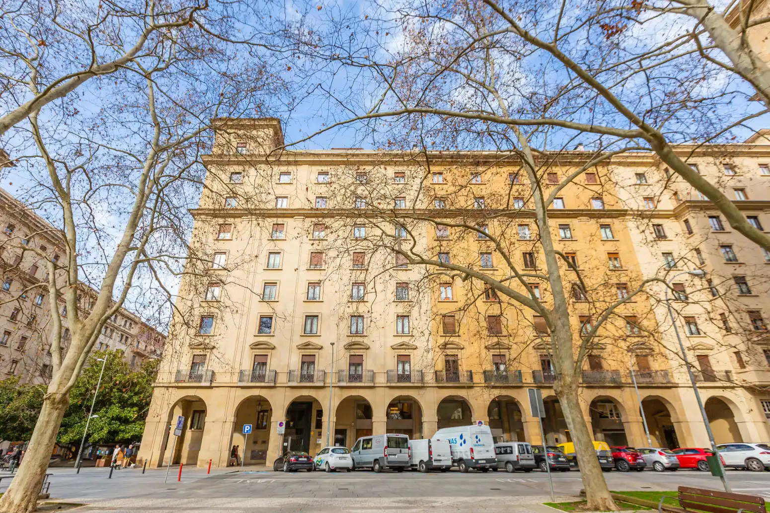 Vista exterior de Piso en venta en  Pamplona / Iruña con Calefacción