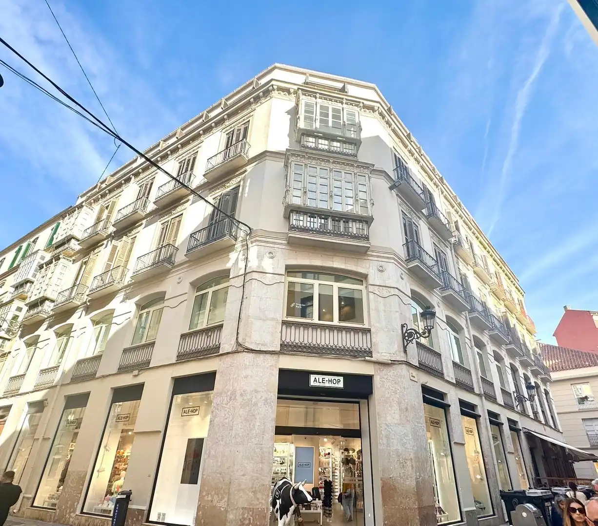Vista exterior de Pis en venda en Málaga amb Terrassa i Balcó