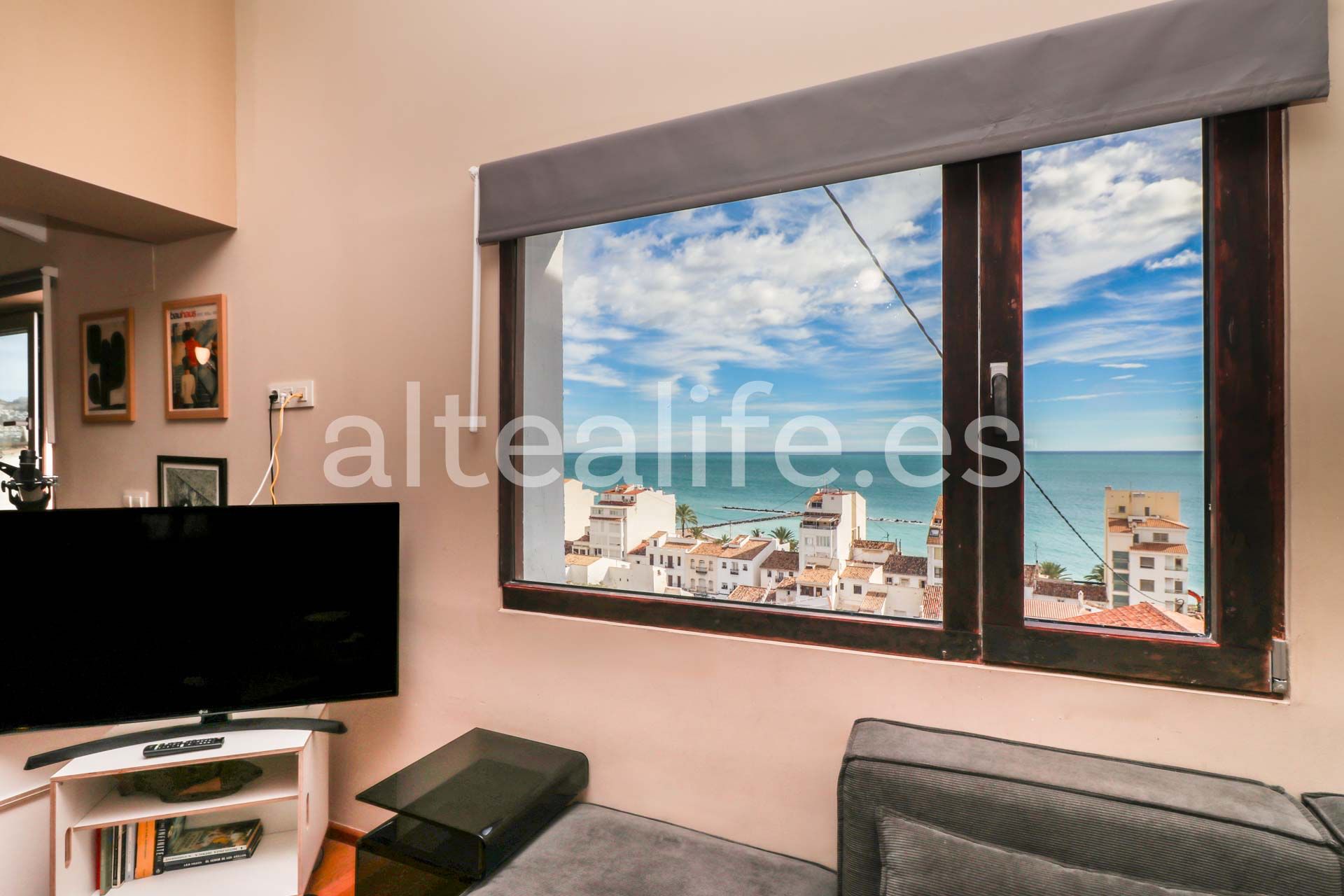 Habitación de Casa adosada en venta en Altea con Aire acondicionado, Parquet y Balcón