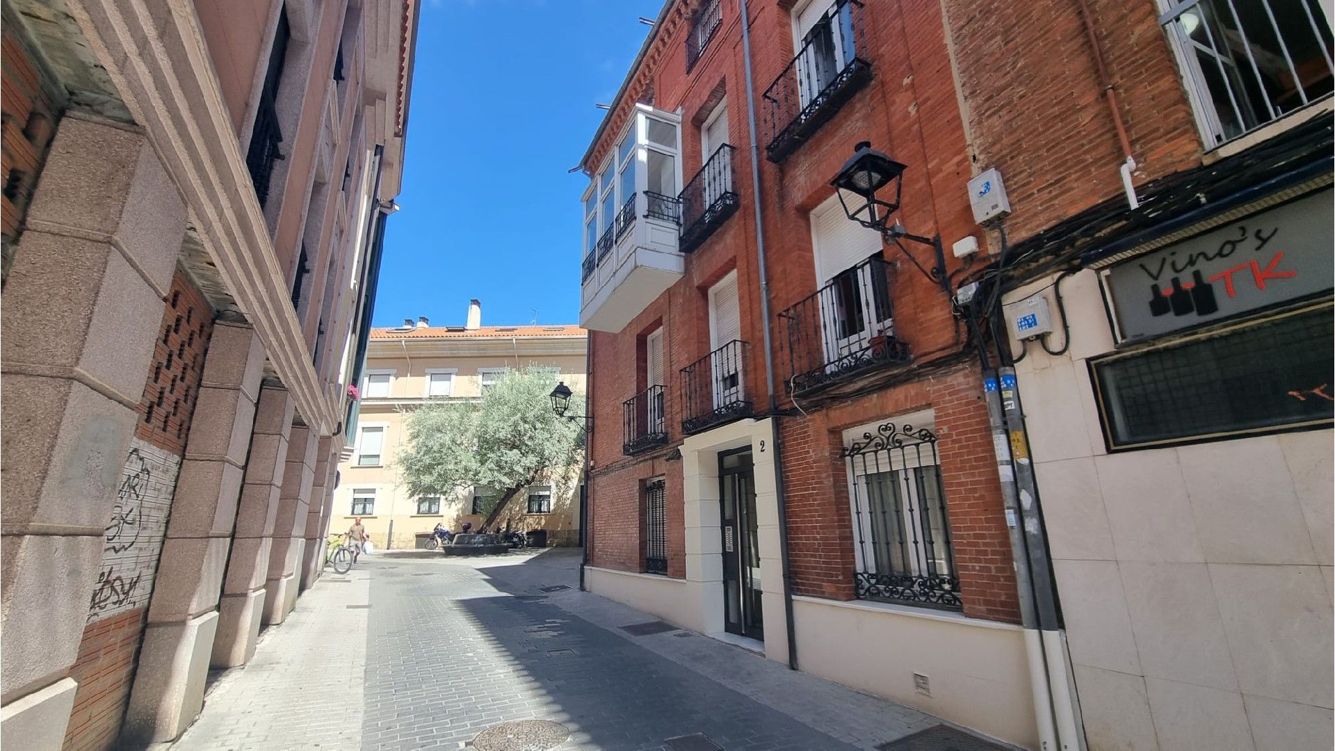 Vista exterior de Apartament en venda en Palencia Capital amb Calefacció i Moblat