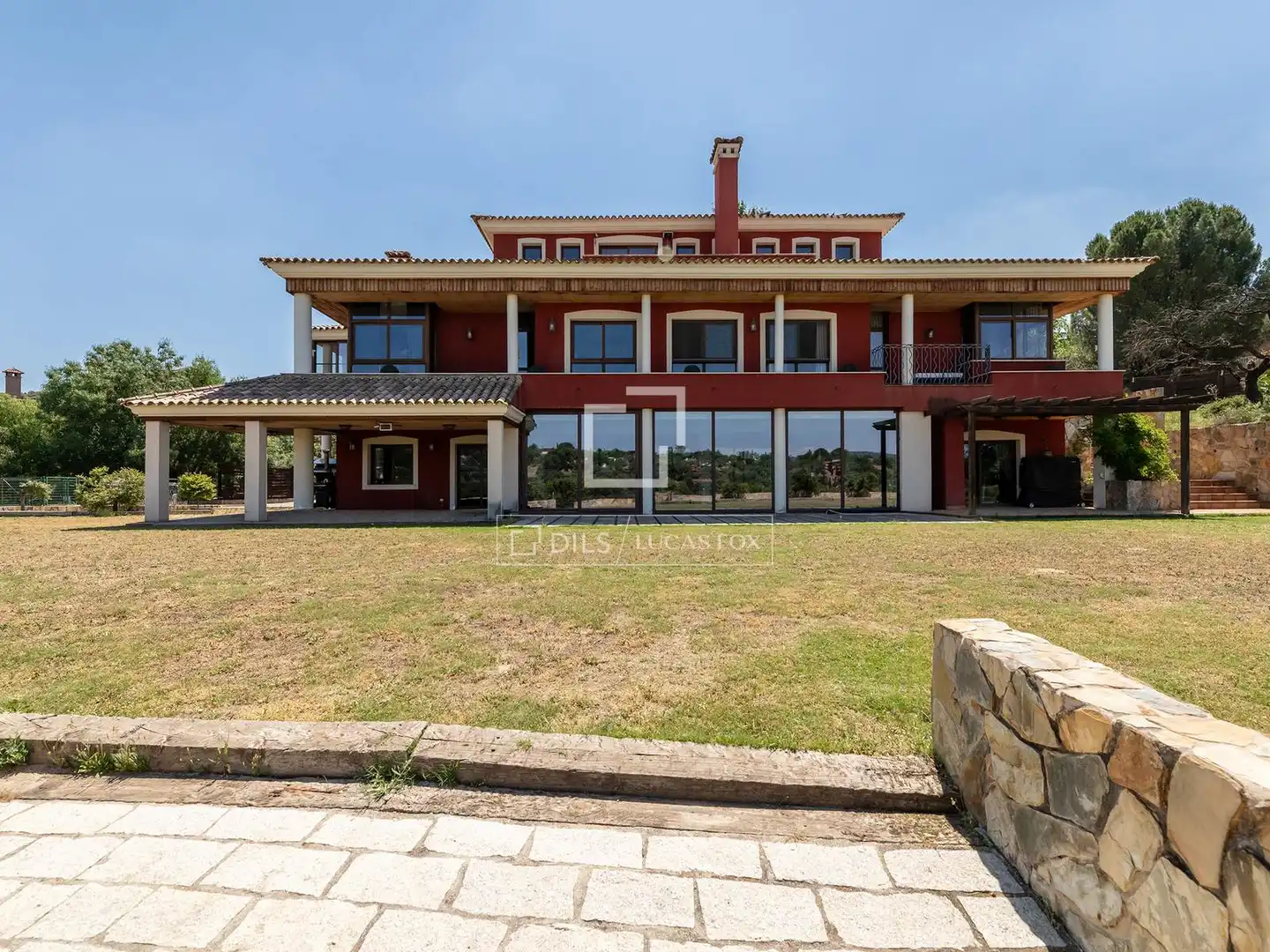 Vista exterior de Casa o chalet en venta en Las Rozas de Madrid con Aire acondicionado, Calefacción y Jardín privado