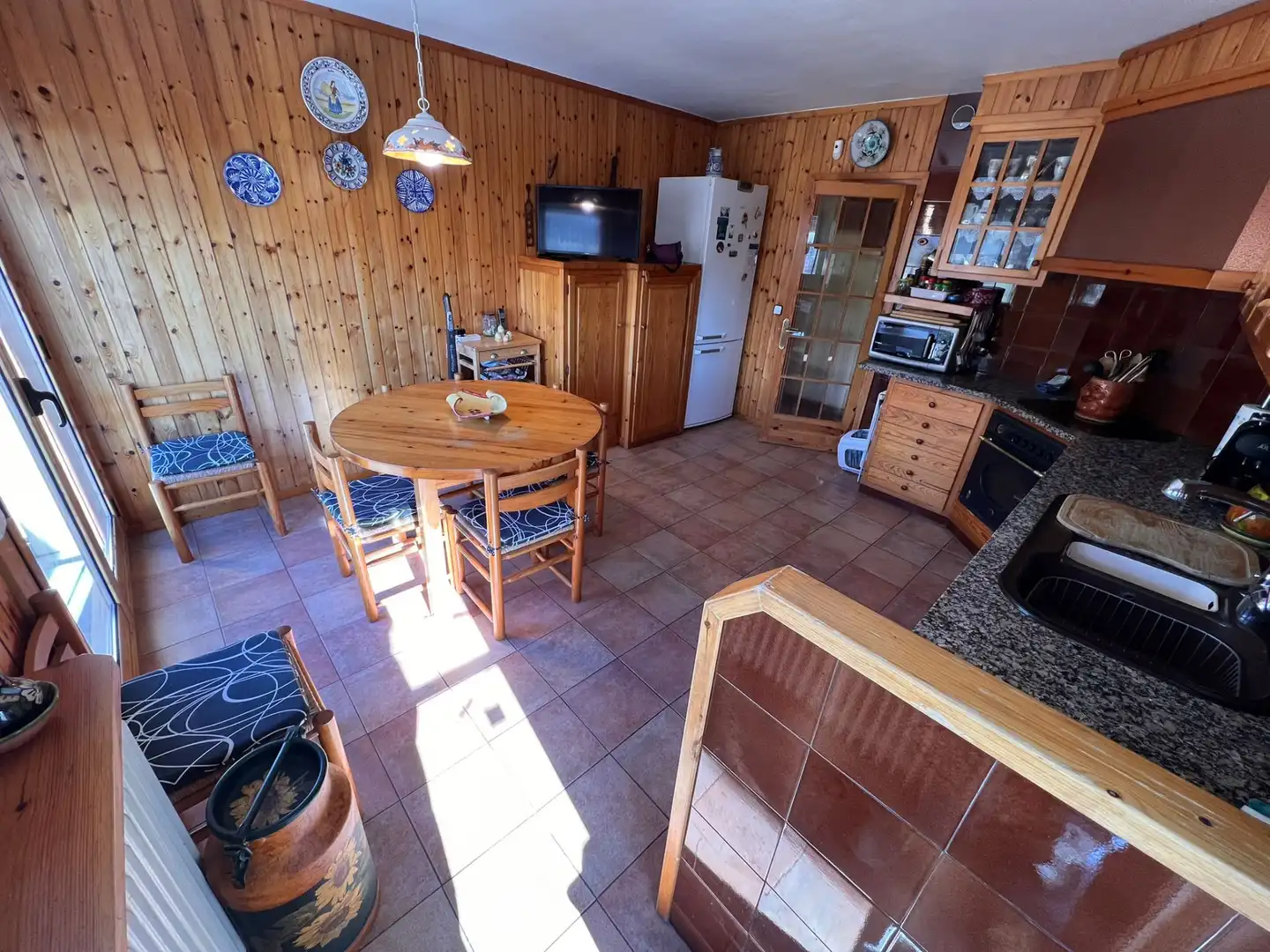 Kitchen of Detached homes for sale in Sant Pau de Segúries  with Heating, Parquet flooring and Terrace