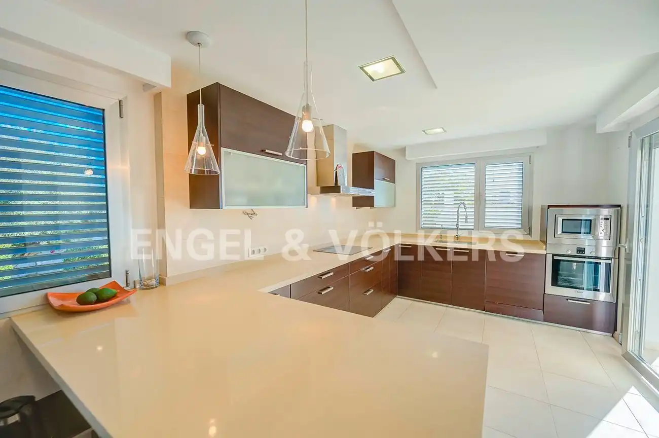 Kitchen of Houses for sale in Sant Joan d'Alacant  with Air Conditioner, Private garden and Terrace