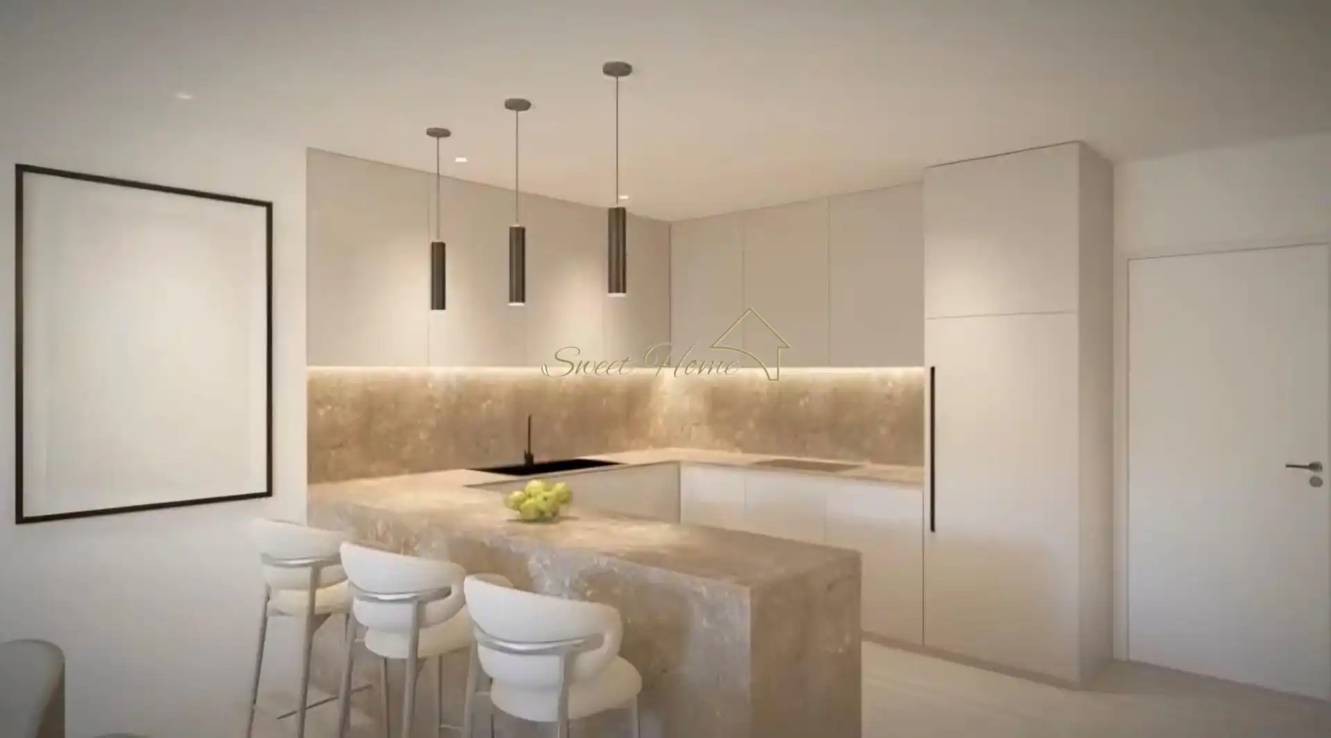 Kitchen of Houses for sale in El Masnou  with Air Conditioner, Private garden and Terrace