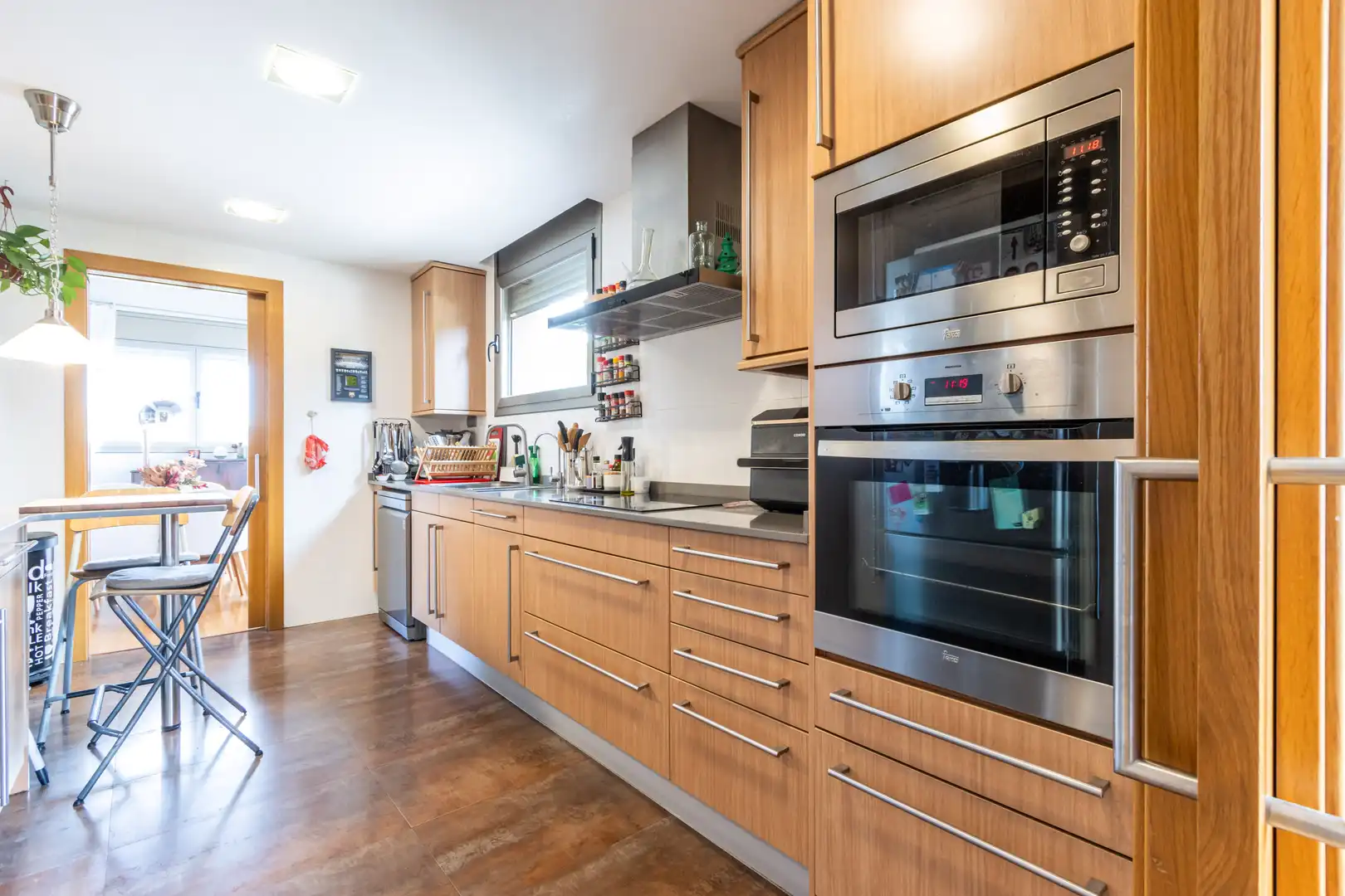 Kitchen of Detached homes for sale in Sant Cugat del Vallès  with Air Conditioner, Heating and Terrace