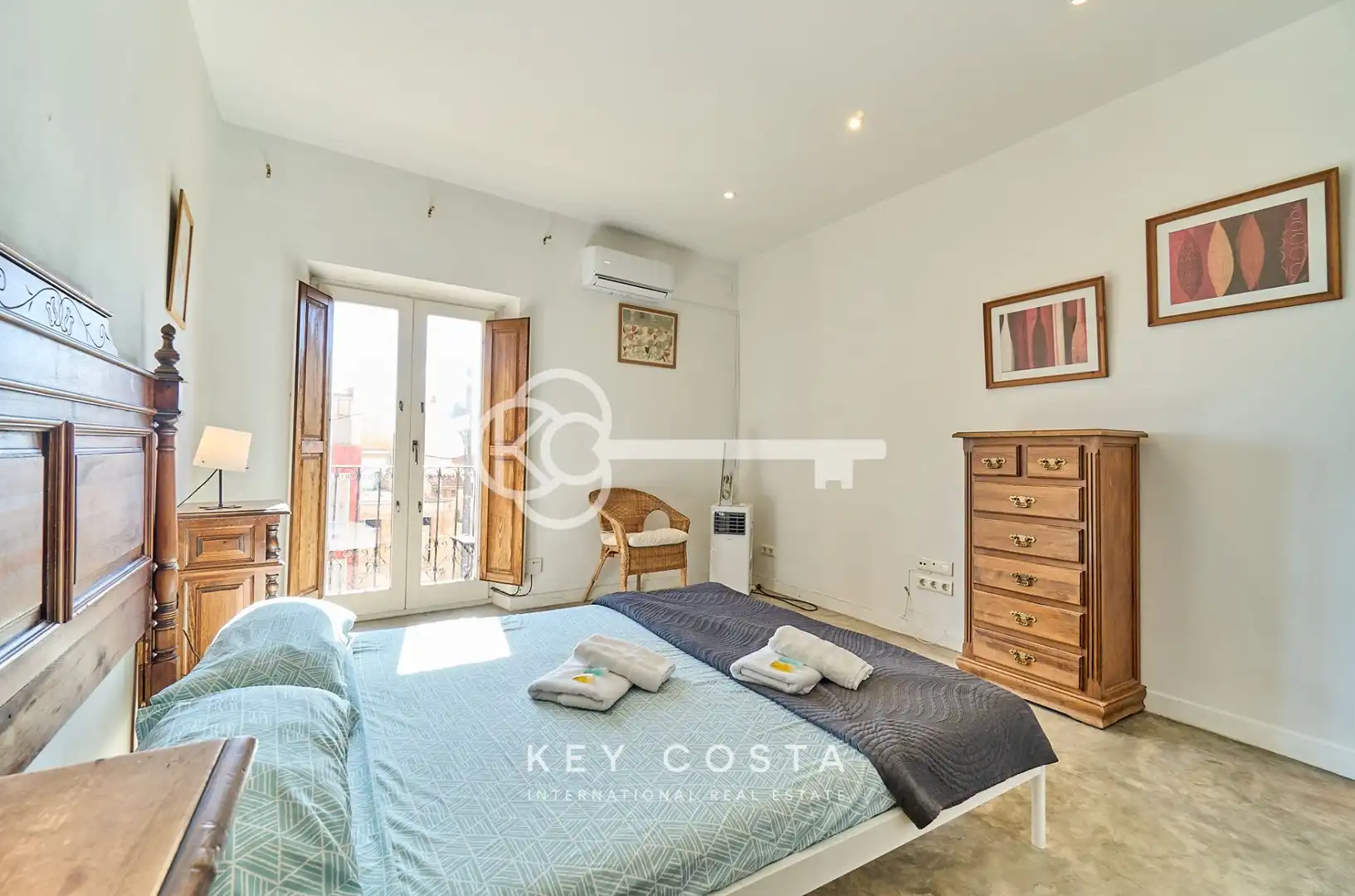 Schlafzimmer von Maisonette zum Verkauf in Alicante / Alacant mit Klimaanlage
