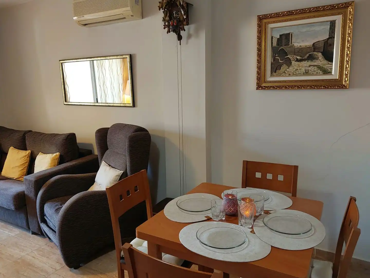 Menjador de Apartament en venda en Centro