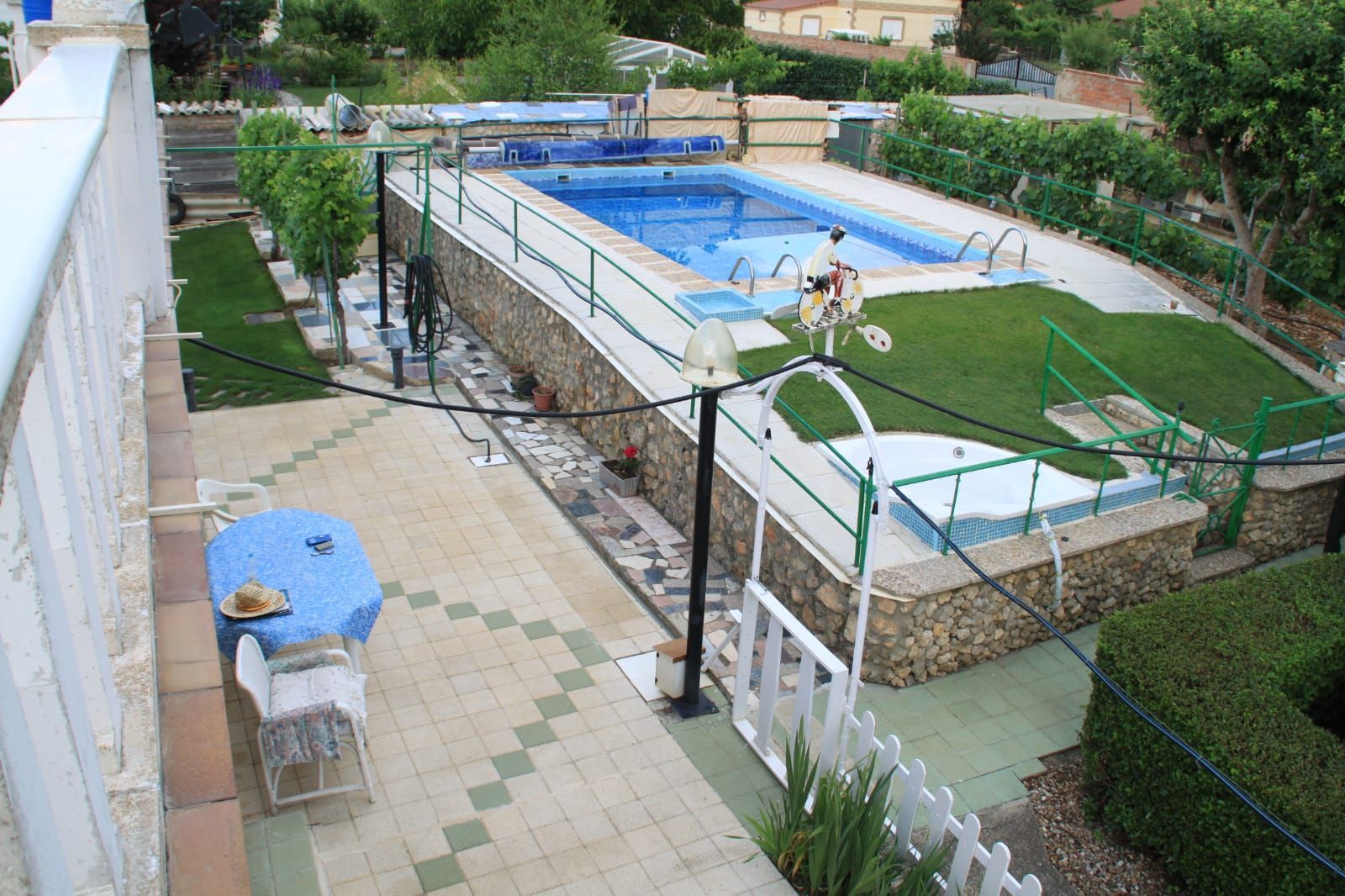 Swimming pool of House or chalet for sale in Grijota  with Private garden, Terrace and Swimming Pool