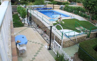 Schwimmbecken von Haus oder Chalet zum verkauf in Grijota mit Terrasse und Schwimmbad